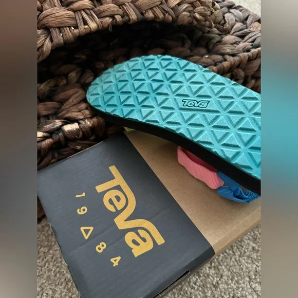 Teva Kids' Multicolor Strap Sandals - Picture 6 of 13